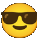 smileyface with sunglasses
